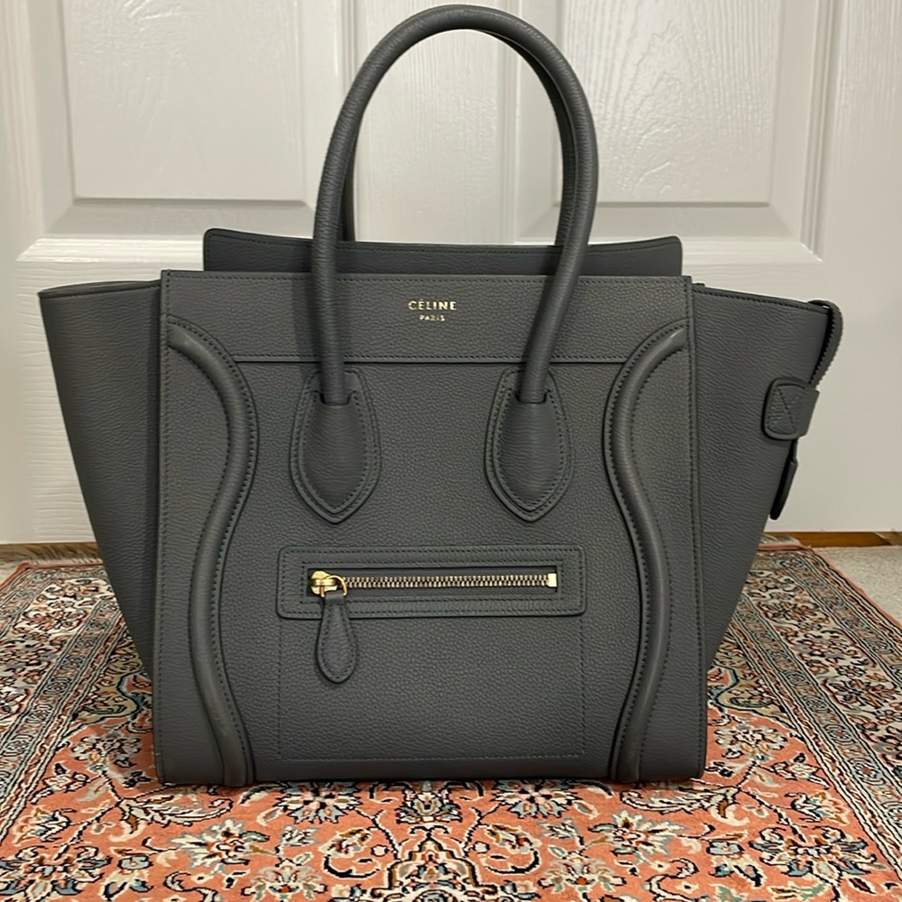 Celine MICRO LUGGAGE HANDBAG IN BABY DRUMMED CALFSKIN
KOHL